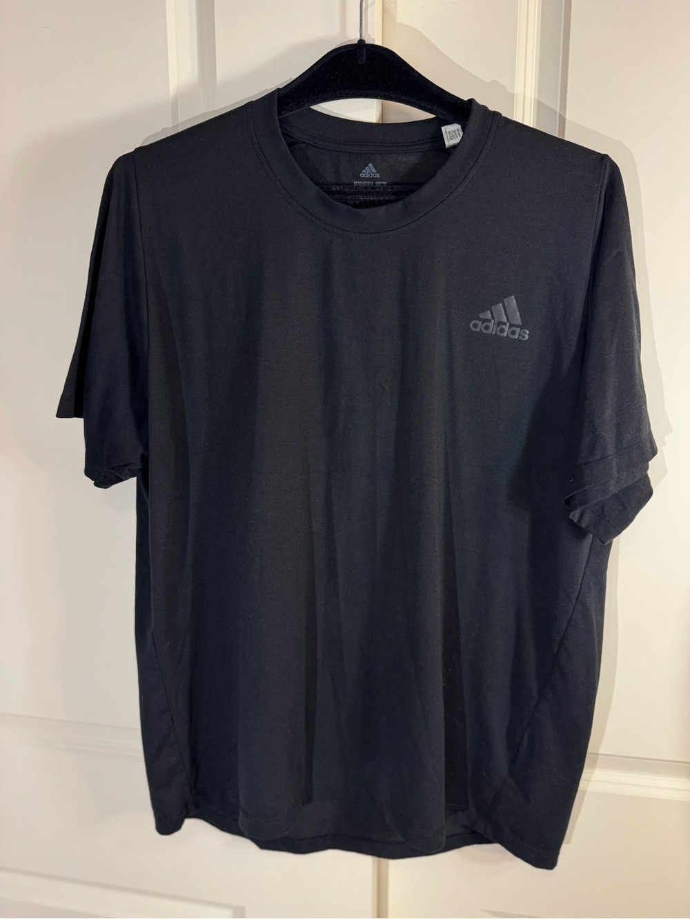 adidas Freelift Climalite Black Men’s Short-Sleeve Athletic Tee XL